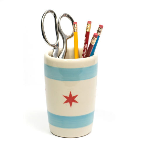 Chicago Flag 18 oz Tumbler Cup