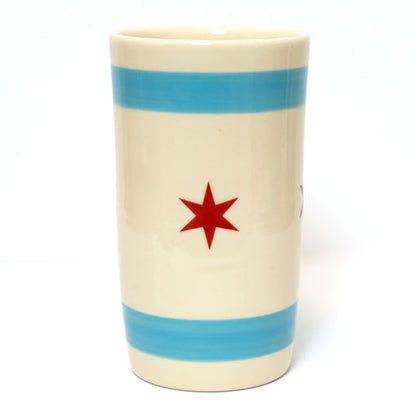 Chicago Flag Utensil Holder