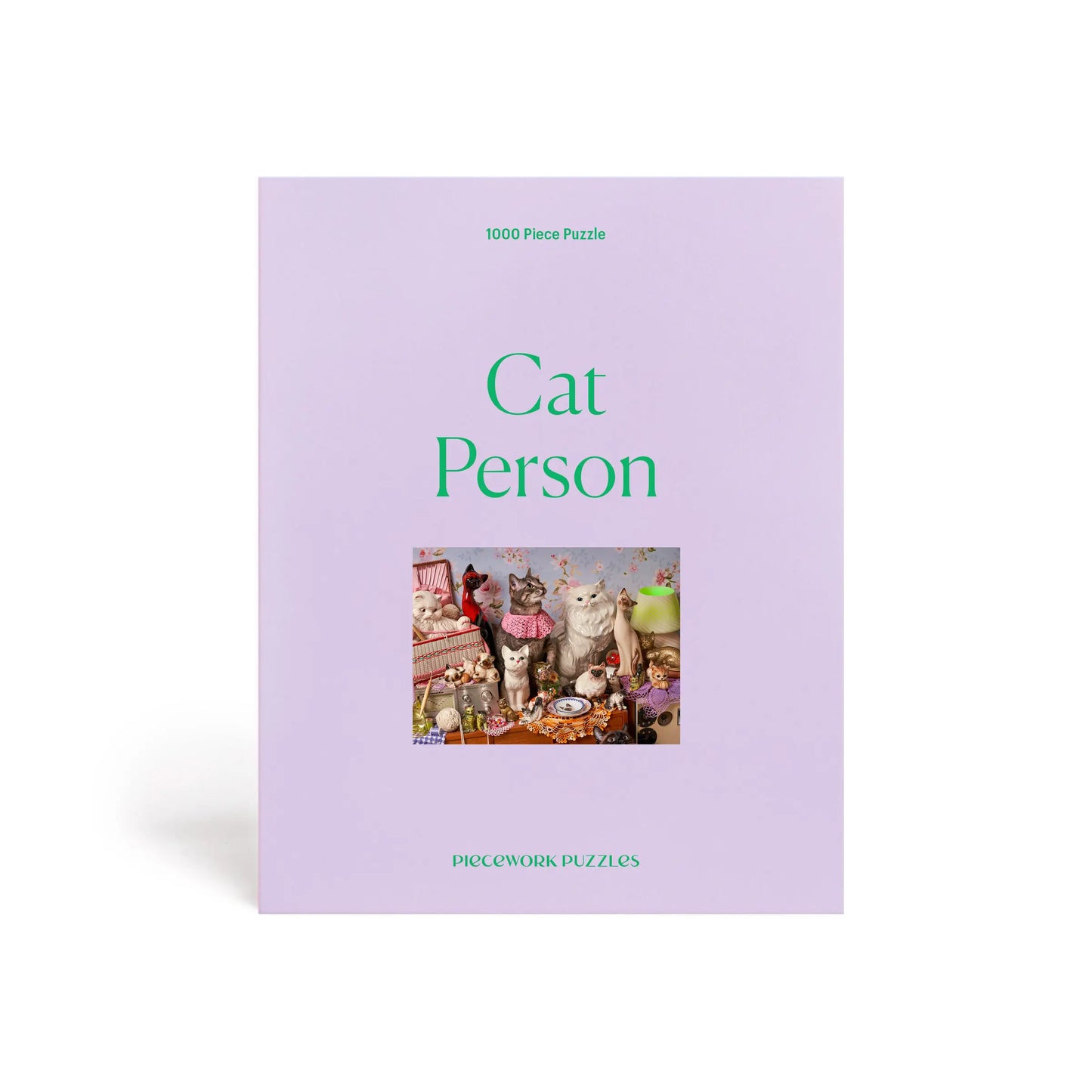 Cat Person 1000 Piece Jigsaw Puzzle