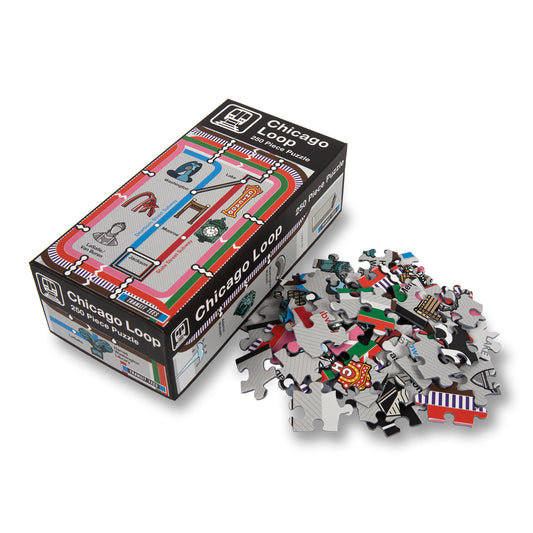 Chicago Loop 250 Piece Kids Jigsaw Puzzle