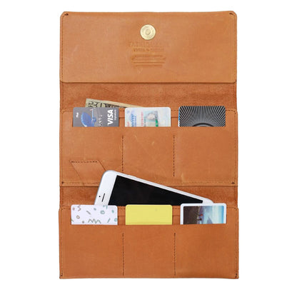 Debre Minimal Leather Pocketbook Wallet