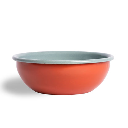 Color Pop Enamelware Cereal Bowl