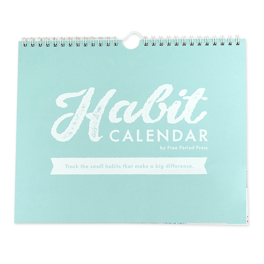 Habit Calendar Self-Care Tracker