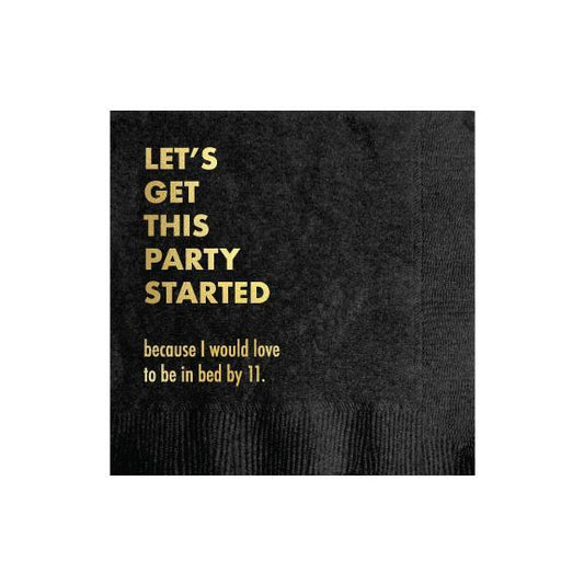 Let's Get This Party Started Party Napkins