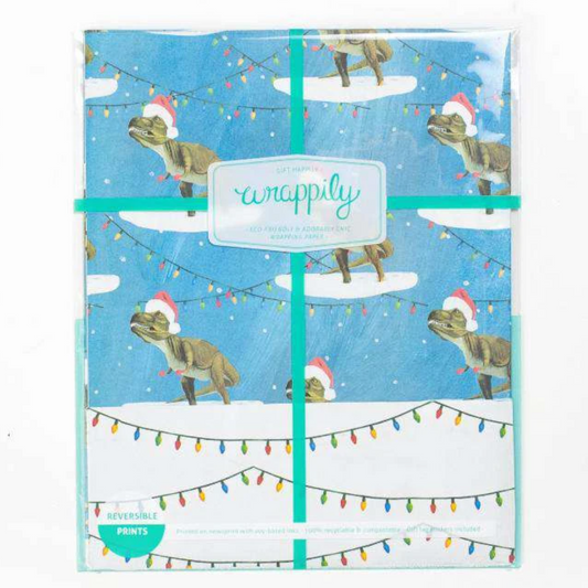Hanukkah Doves Wrapping Paper - Wrappily