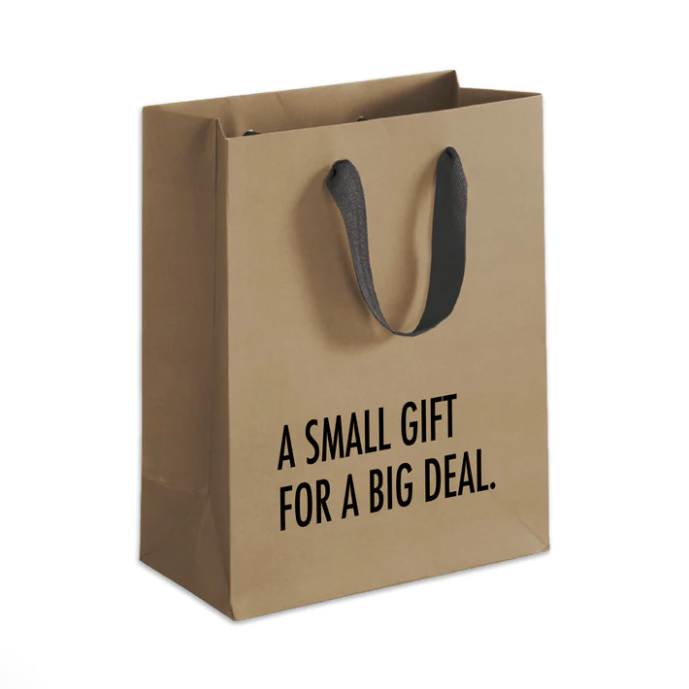 A Small Gift For A Big Deal Gift Bag