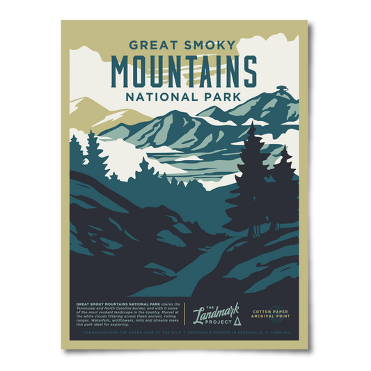 Smoky Mountains National Park Poster