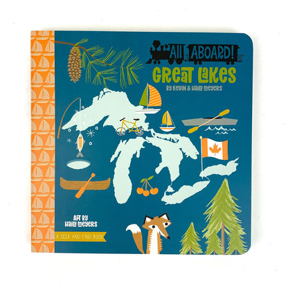 All Aboard Great Lakes Baby Board Book