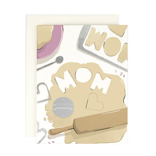 Mom Cookie Cutter Mother's Day Card