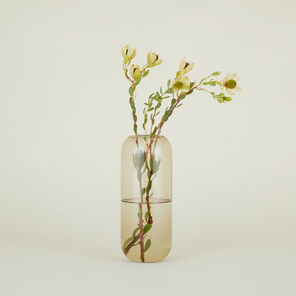 Aurora Handblown Glass Tall Vase