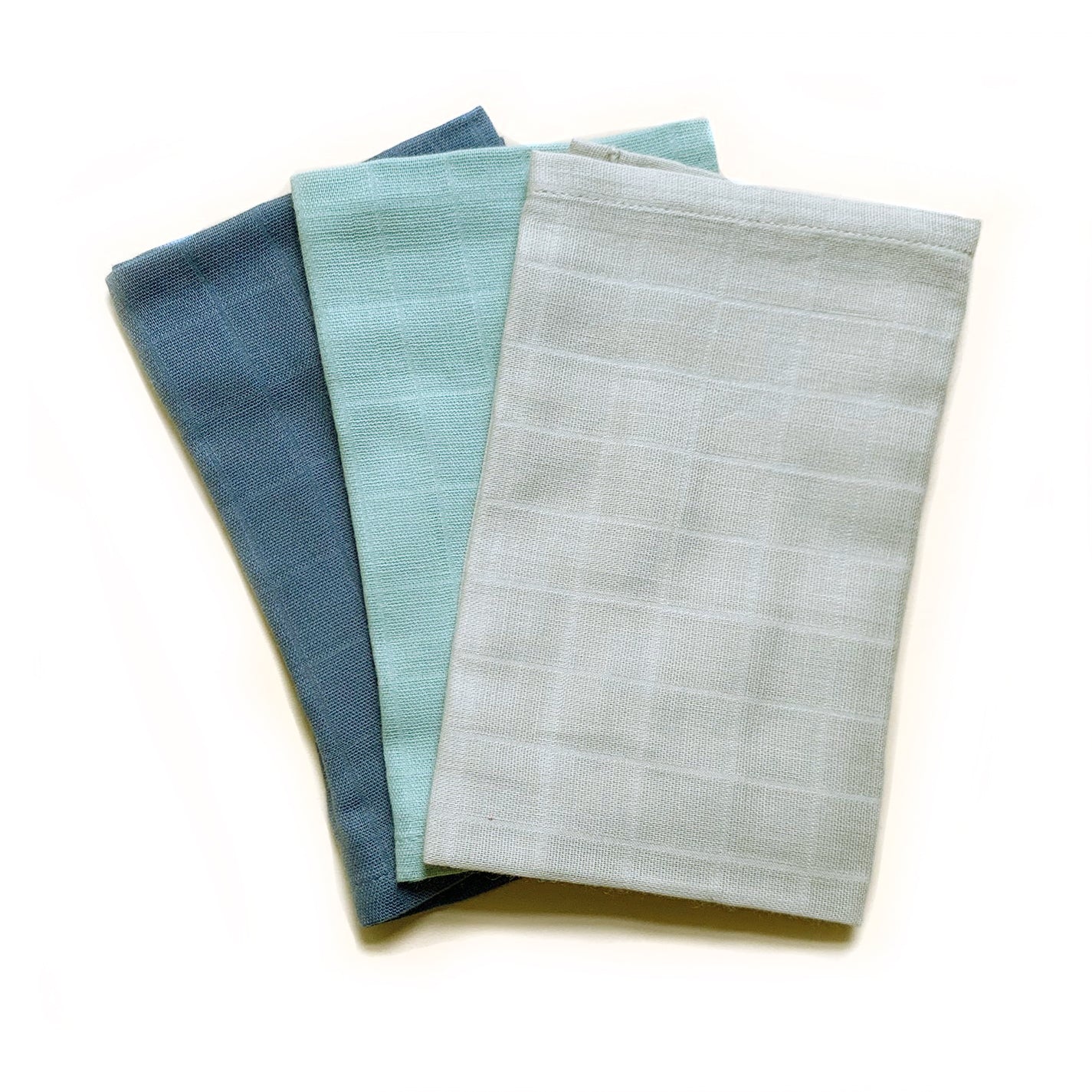Organic Cotton Muslin Baby Blankets (Set of 3)