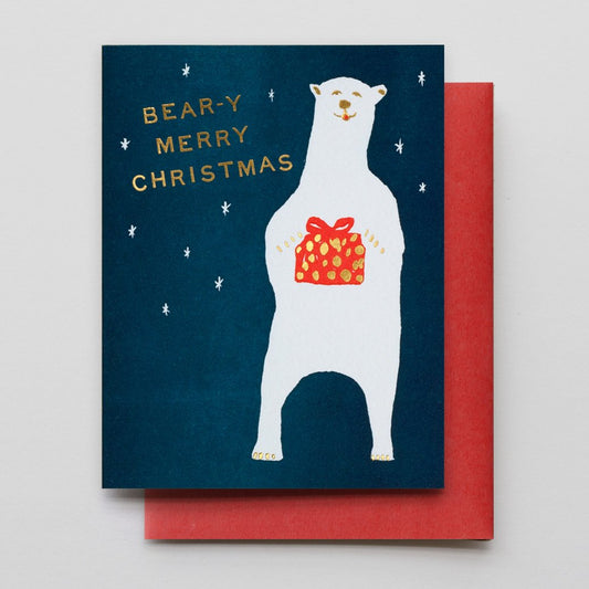 Beary Merry Christmas Holiday Card