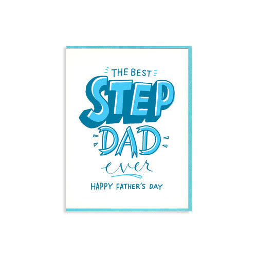 Best Step Dad Ever Father's Day Card