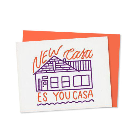 New Casa Housewarming Card