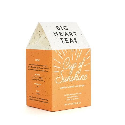Cup of Sunshine Turmeric & Ginger Biodegradable Tea Bags (10 Ct.)