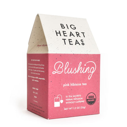 Blushing Hibiscus Biodegradable Tea Bags (10 Ct.)