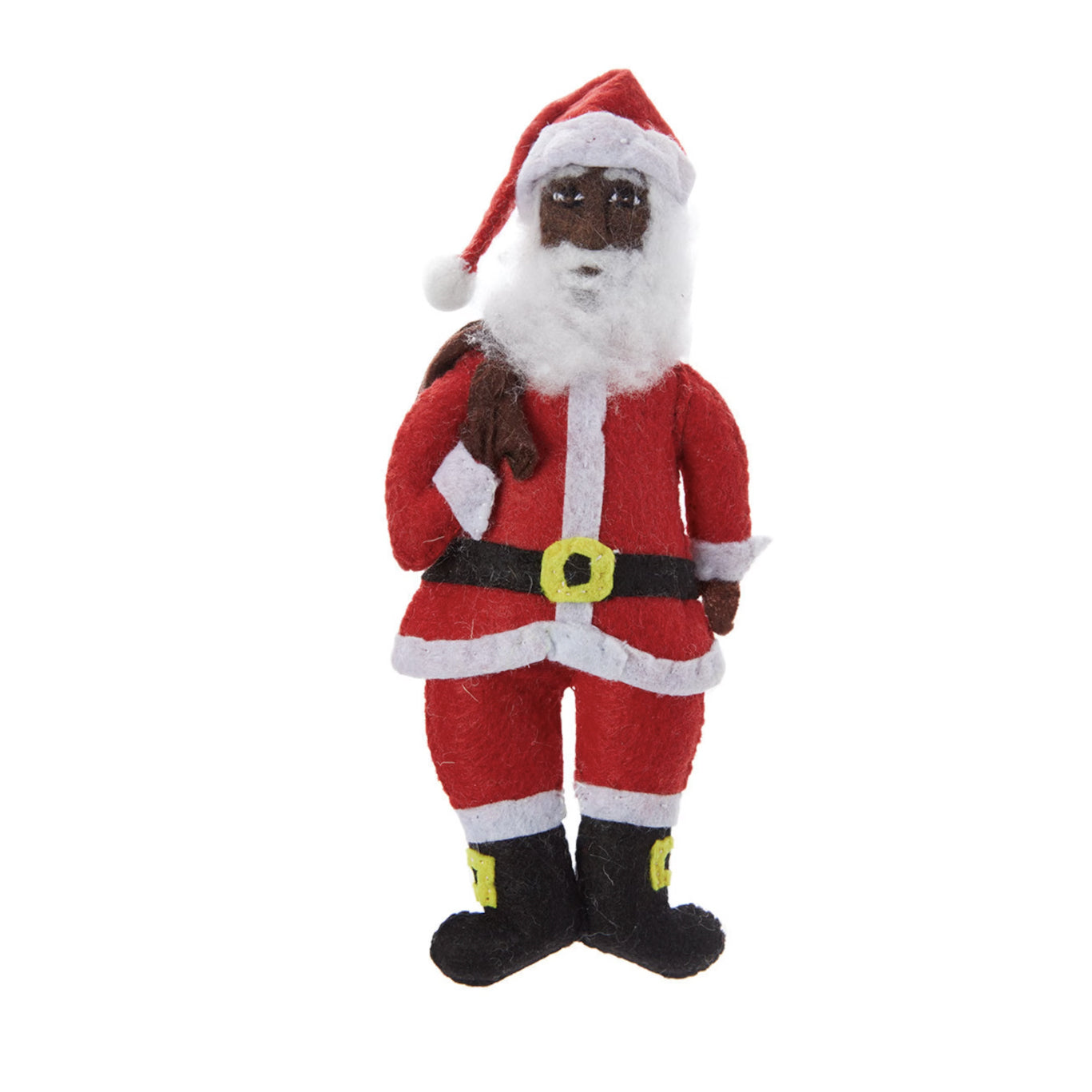Dark Tone Santa Clause Felt Ornament