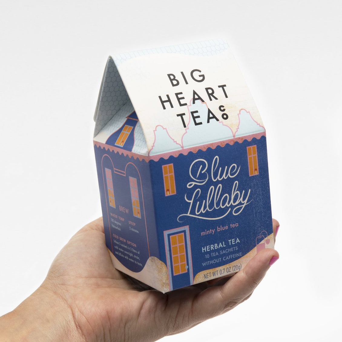 Blue Lullaby Mint Biodegradable Herbal Tea Bags (10 count)