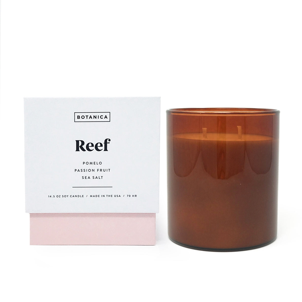 Reef Pomelo, Passion Fruit, Sea Salt Soy Wax Candle