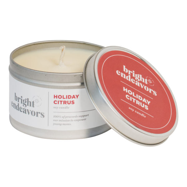 Holiday Tin Soy Candle