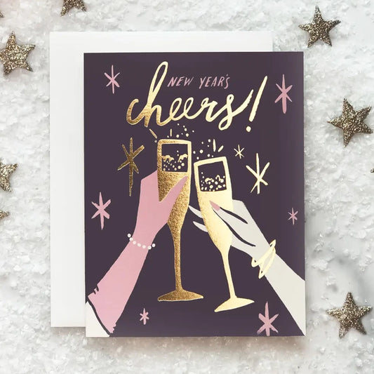 Cheers! New Years Holiday Card
