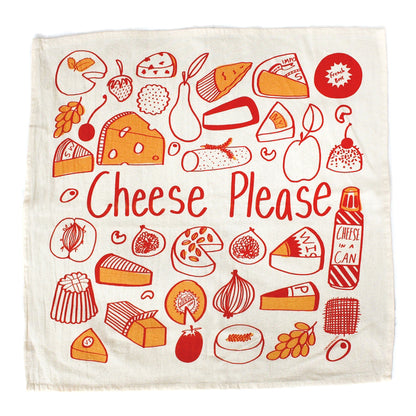 Cheese Please Kitchen Tea Towel