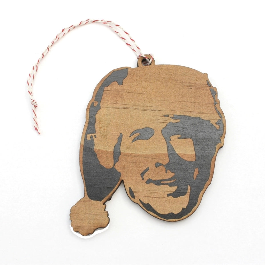 Chevy Chase National Lampoons Lasercut Wood Ornament
