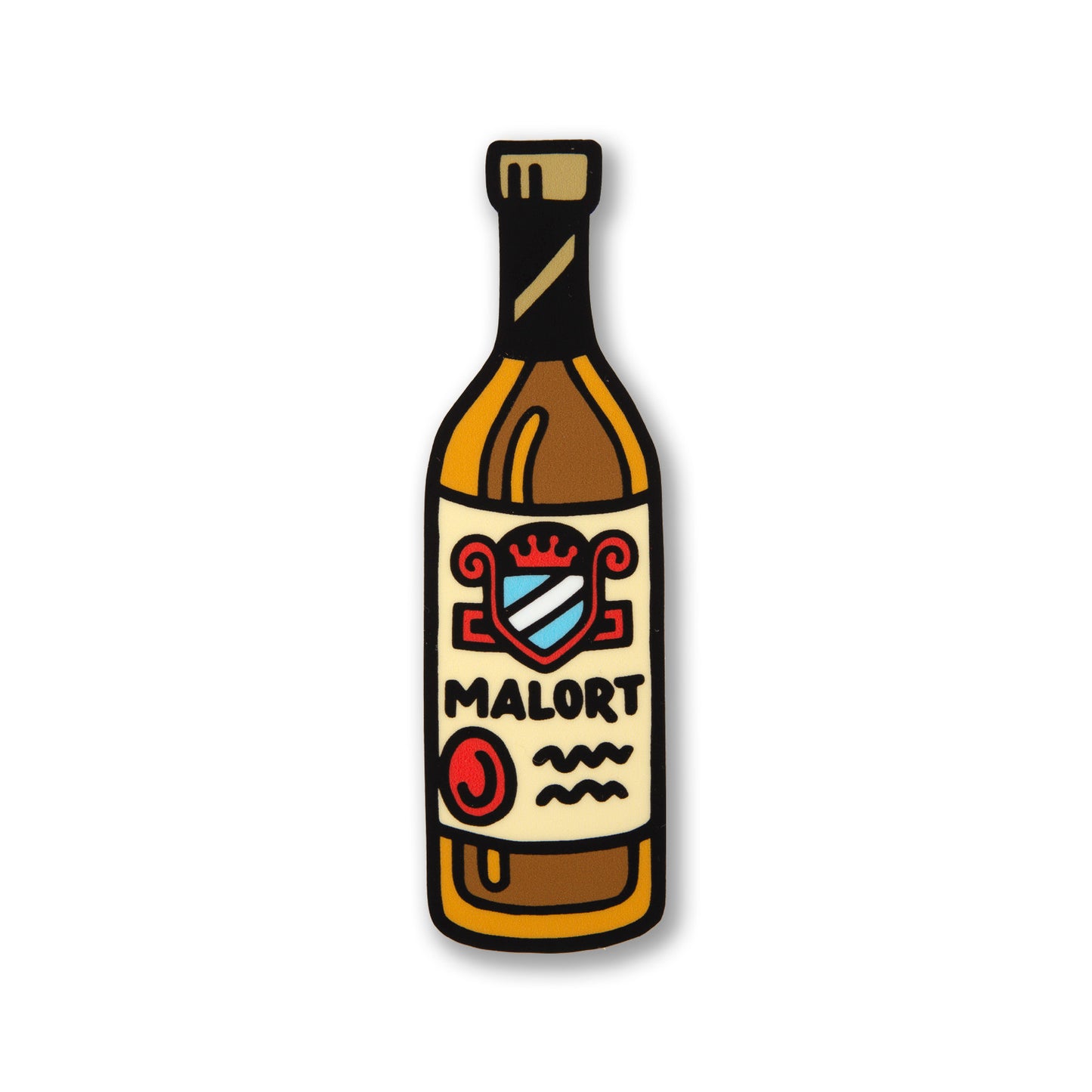 Chicago Malort Bottle Sticker