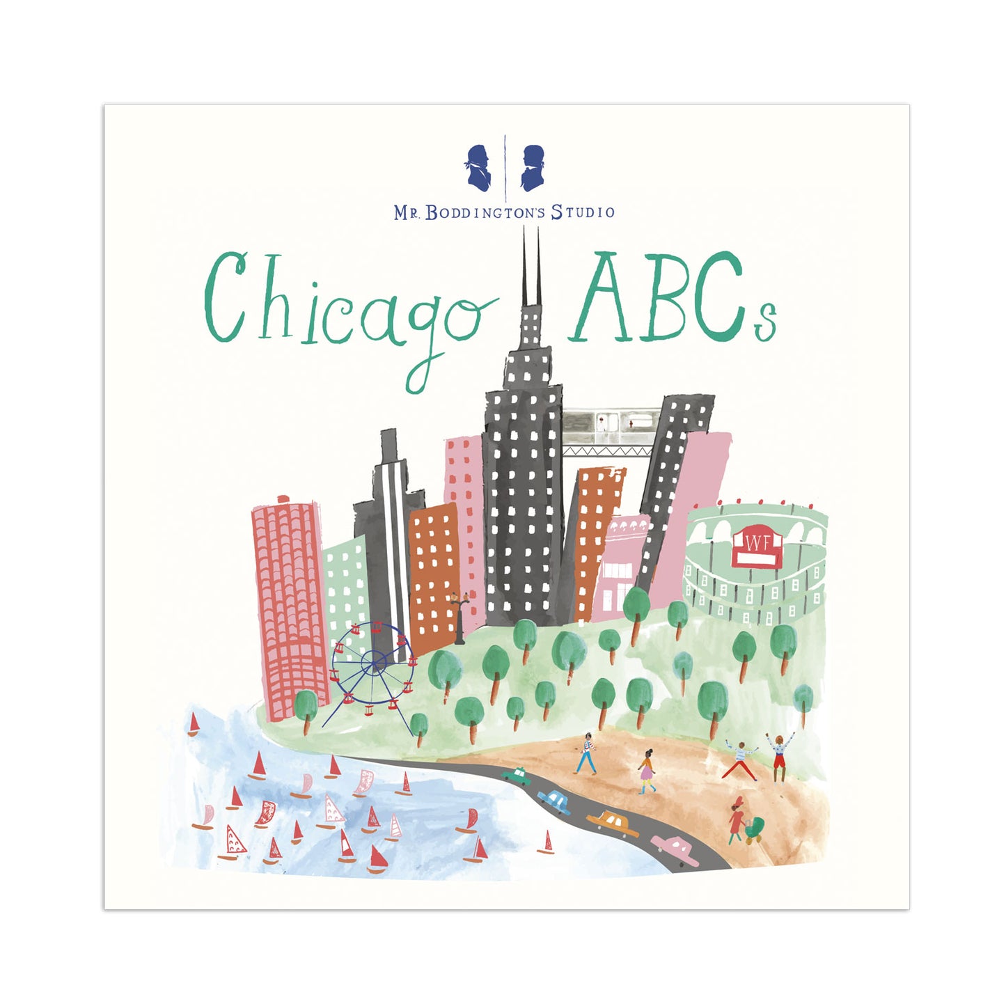 Chicago ABC's Baby Board Book