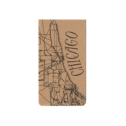 Chicago City Map Small Jotter Notebook