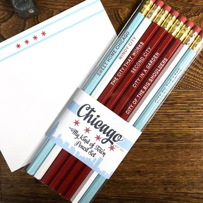 Chicago My Kind of Town Pencils (Set of 8)