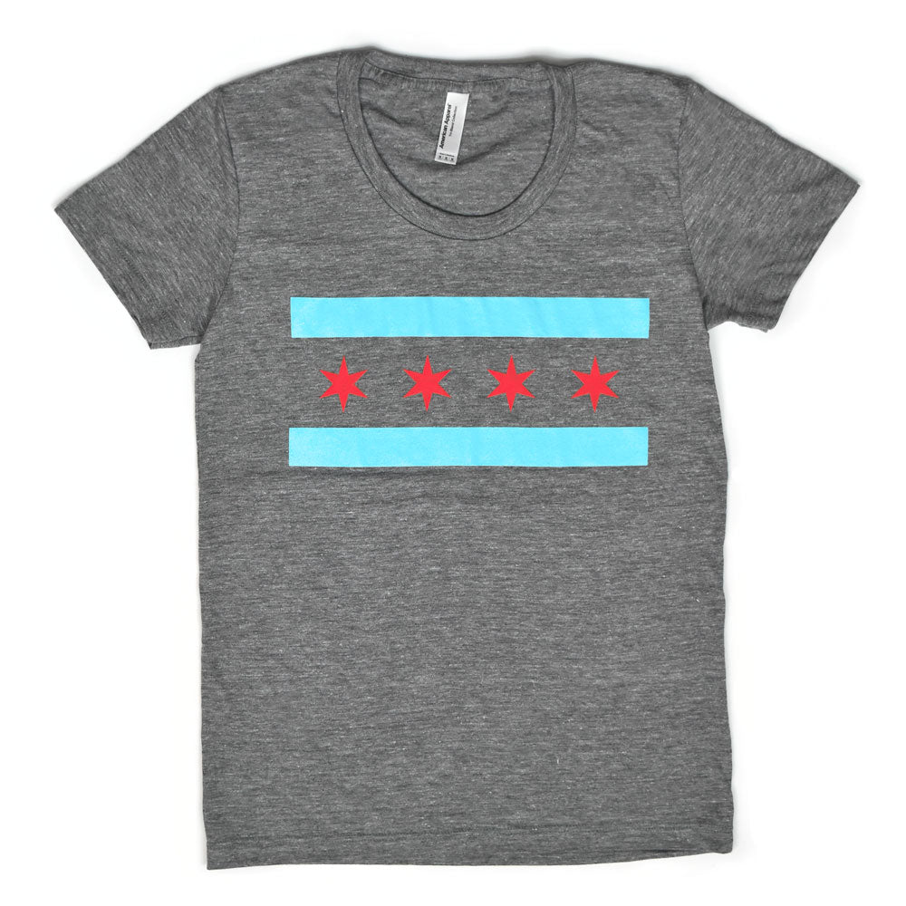 Chicago Flag T-shirt for Sale by trumoose, Redbubble