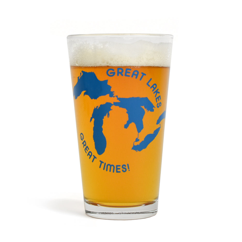 Great Lakes Great Times Pint Glass