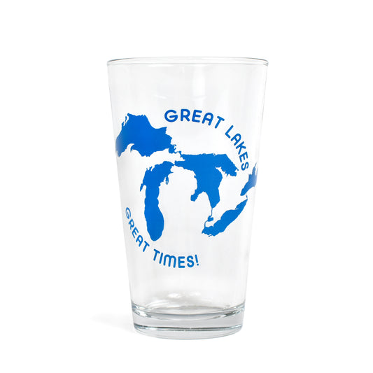 Great Lakes Great Times Pint Glass