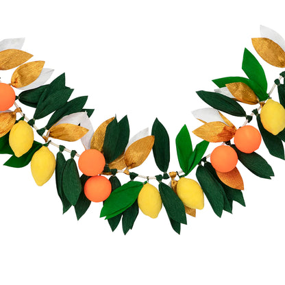 Citrus Fruit Thanksgiving or Holiday Paper Garland