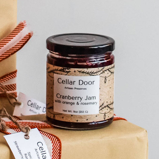 Cranberry Jam with Orange and Rosemary