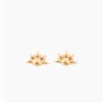 Daisy Gold Stud Earrings