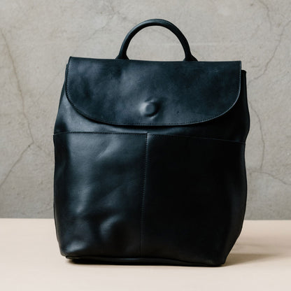 Ella Modern Leather Backpack