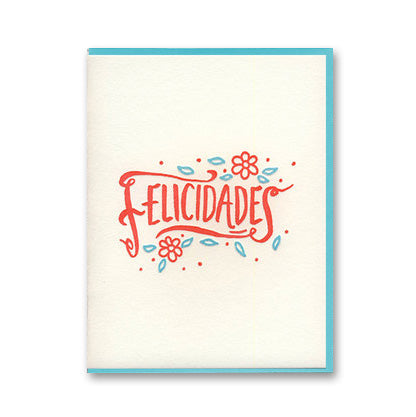 Felicidades Congratulations Card