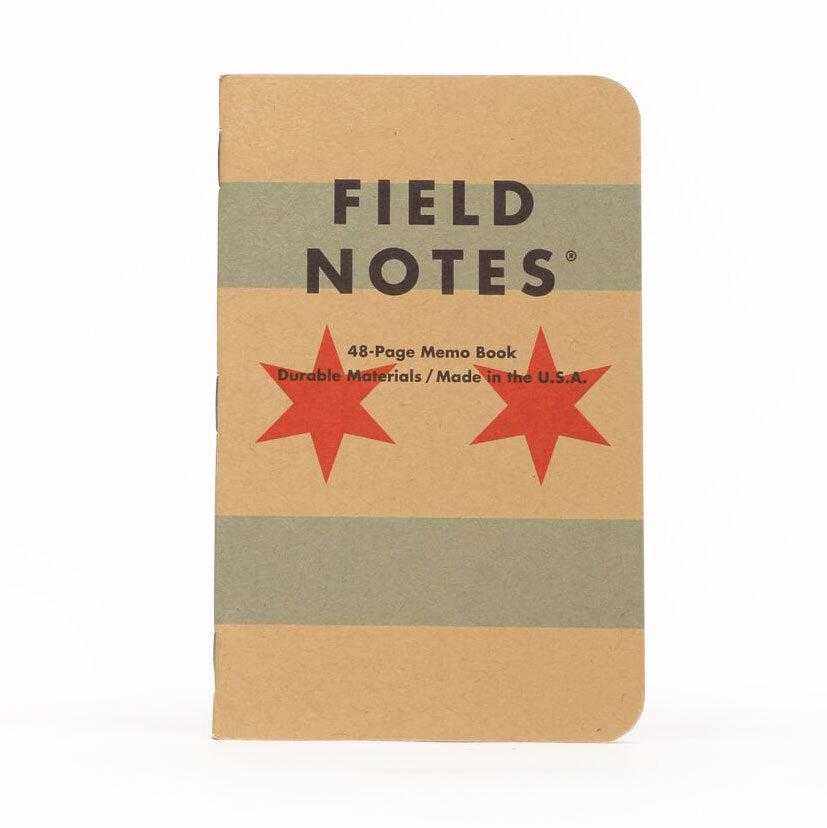 Field Notes Chicago Edition Memo Notebook (Set of 3)