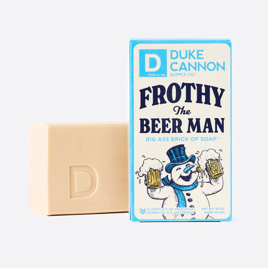 Frothy The Beer Man 10 Oz Woodsy Bar Soap