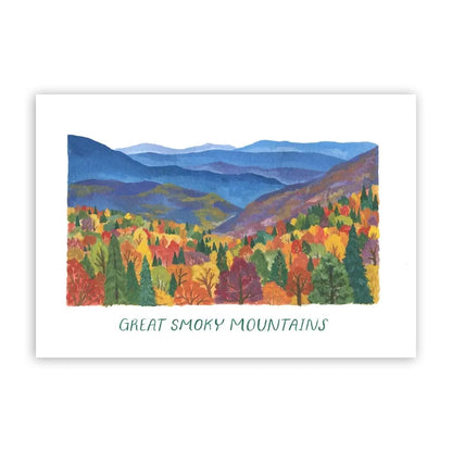 Great Smoky Mountains National Park 8" x 10" Print