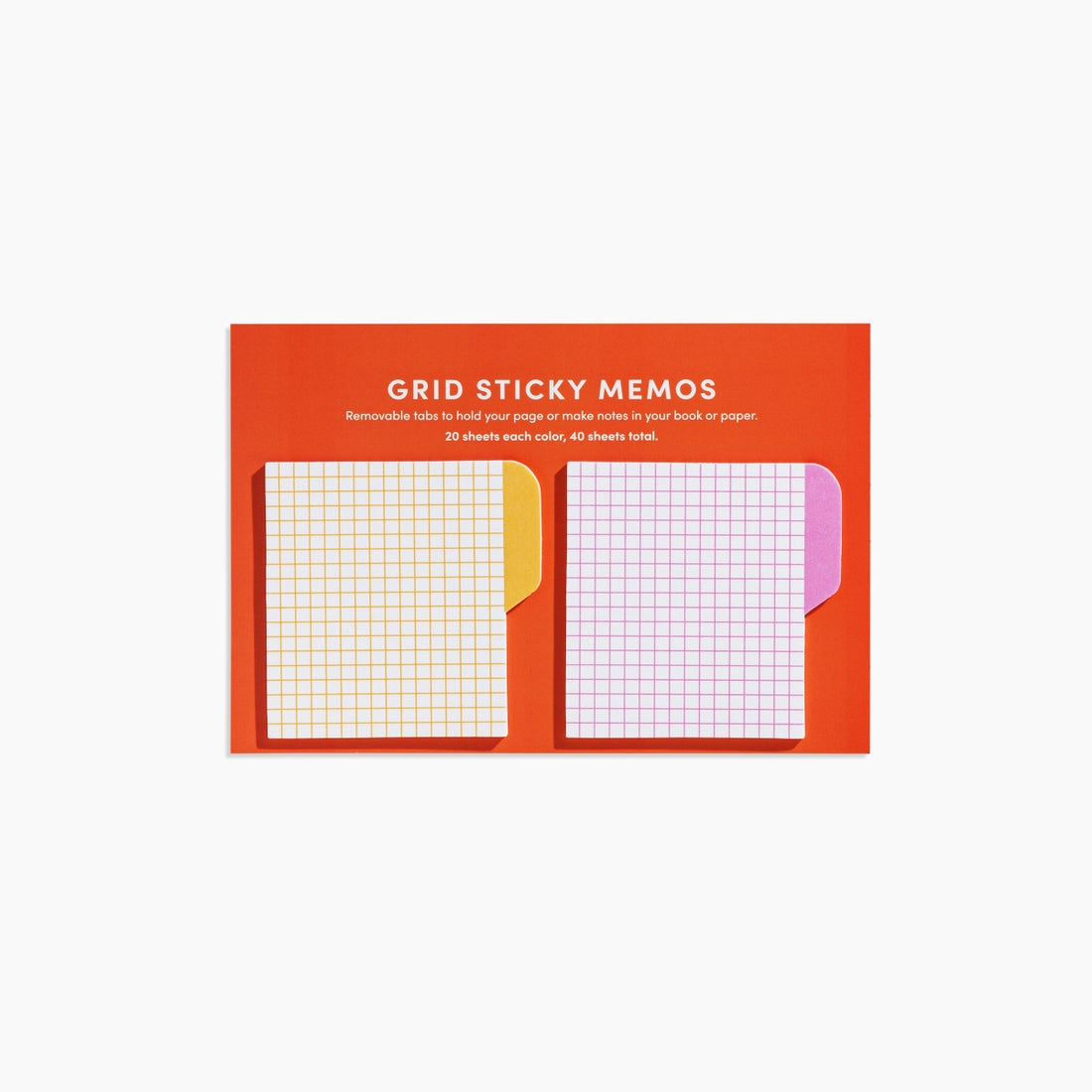 Grid Sticky Memo Notepad