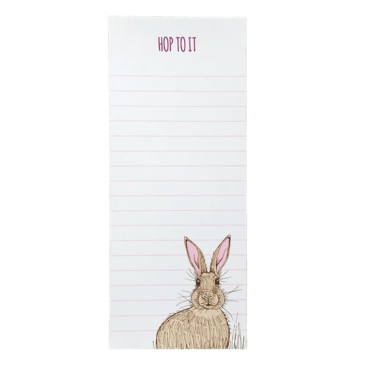 Hop To It Bunny To-Do List Notepad