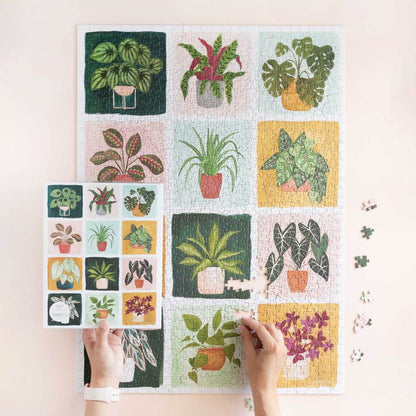 House Plants 1000 Piece Puzzle