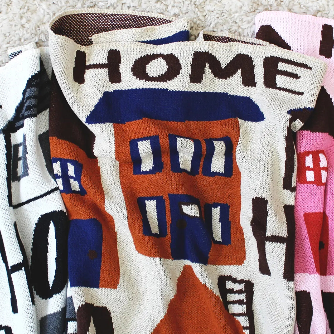 Neighborhood Home 50" x 60" Knit Throw Blanket