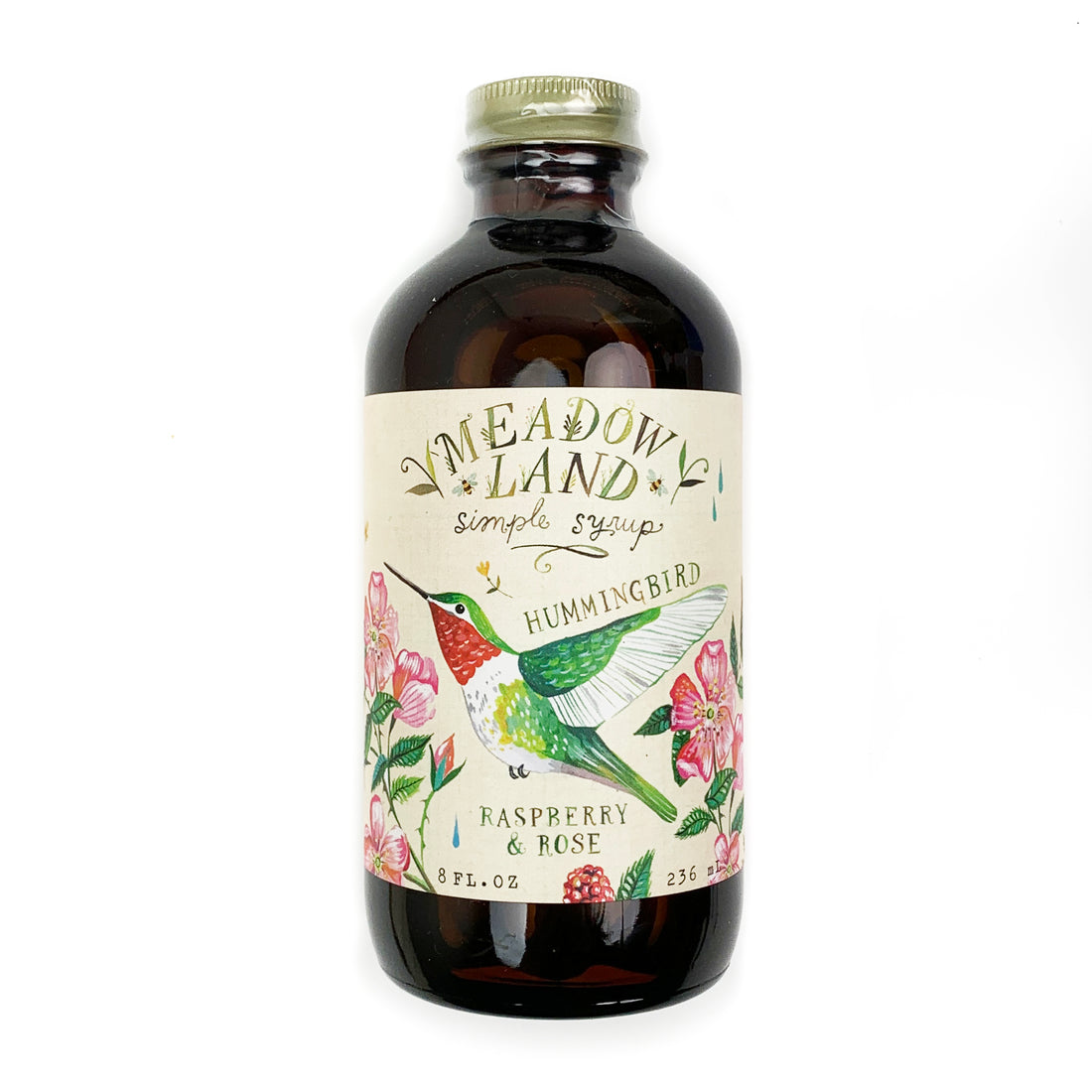 Hummingbird Raspberry & Rose Simple Syrup – Neighborly