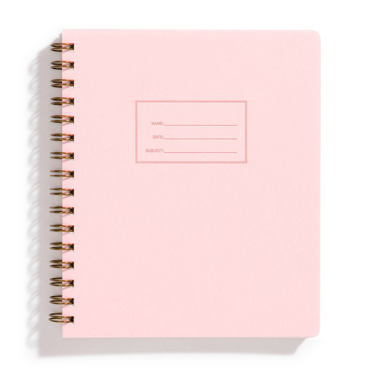 The Standard Spiral Ruled or Blank Notebook – Neighborly