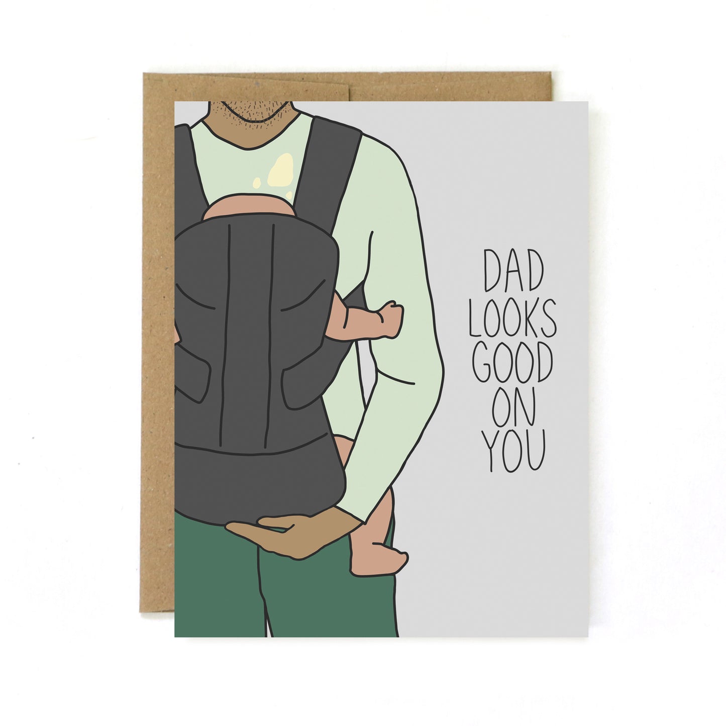 Dad Looks Good Father's Day Card