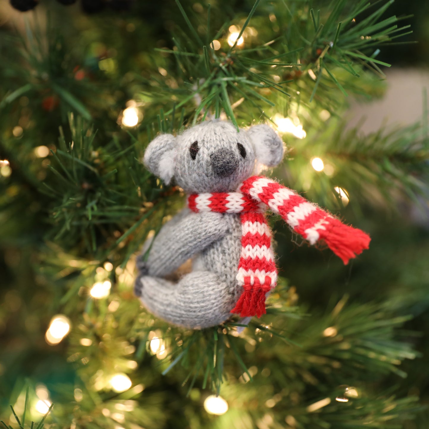 Koala Knit Ornament